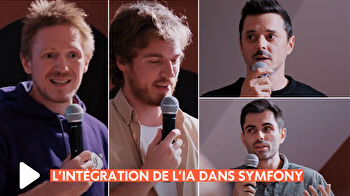 Vidéo meetup intégration de l'IA dans Symfony